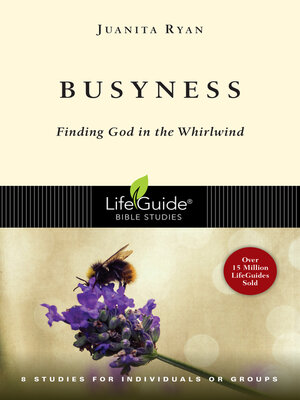 cover image of Busyness: Finding God in the Whirlwind